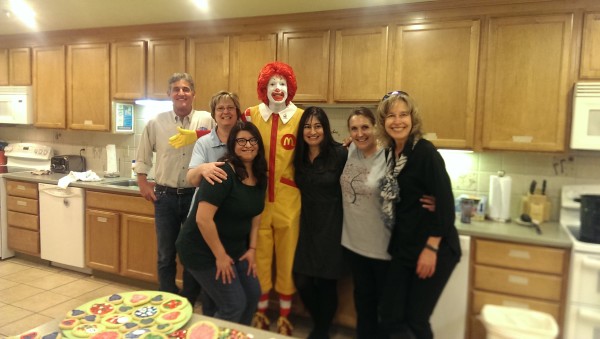 AUI Employees with Ronald McDonald